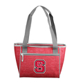 Logo Brands NC State Crosshatch 16 Can Cooler Tote 186-83-CR1